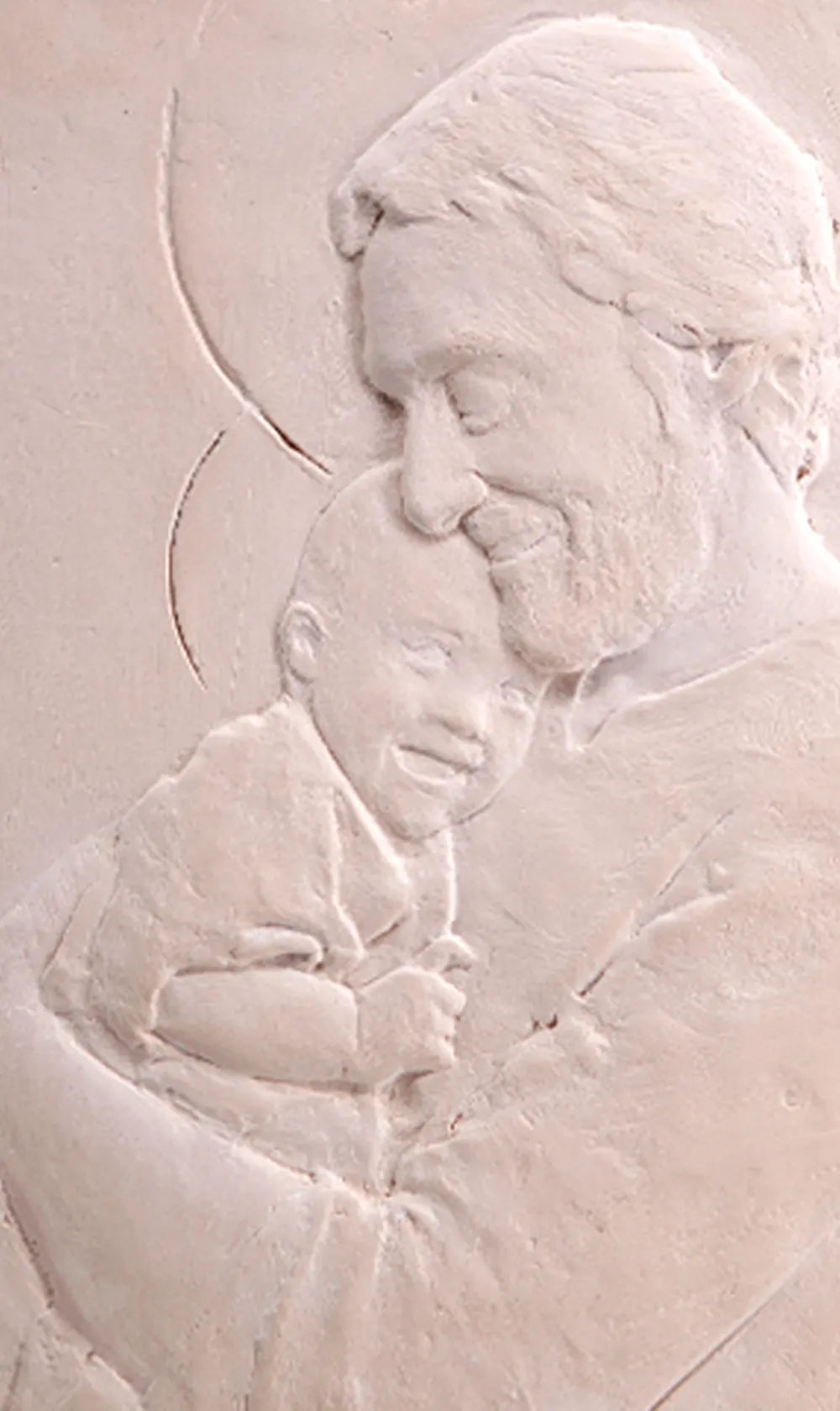 Relieve de San José con el Niño Jesús