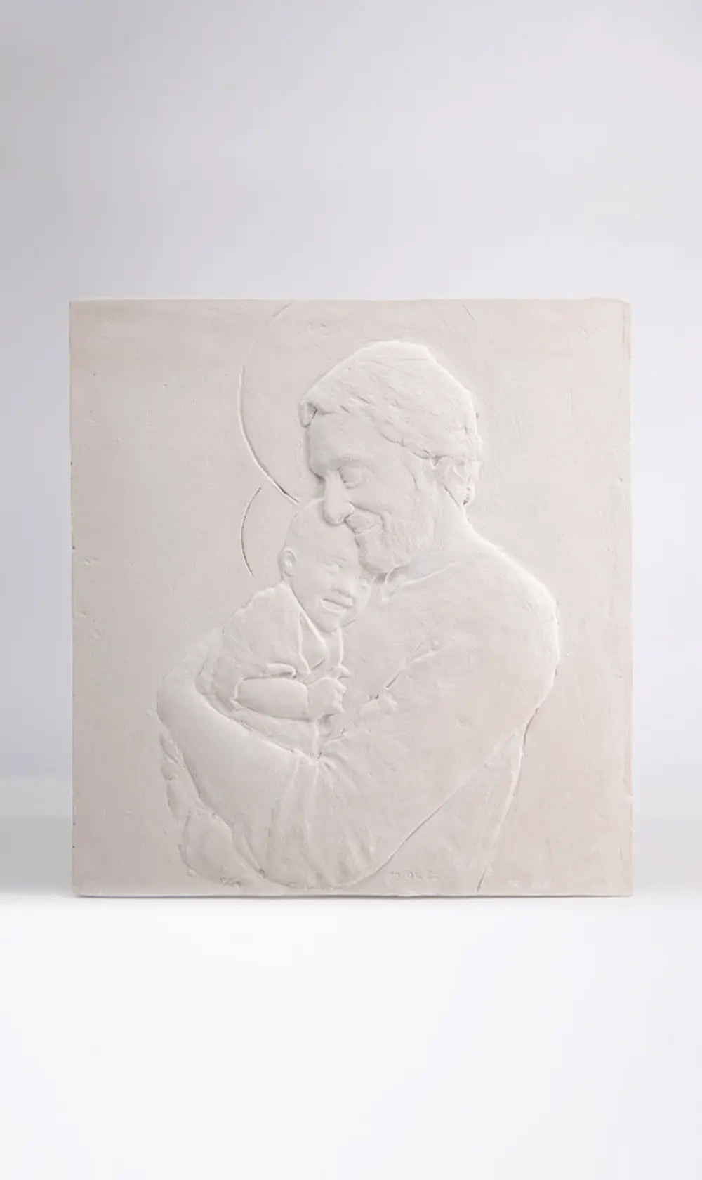 Relieve de San José con el Niño Jesús